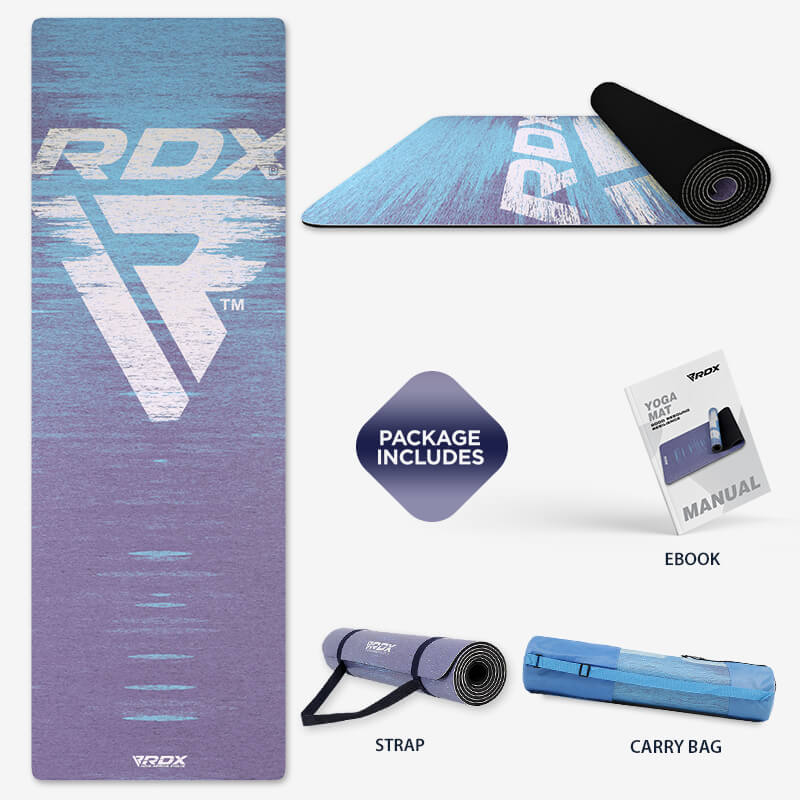 Rdx Sports RDX D10 6mm PU Rubber Yoga Mat
