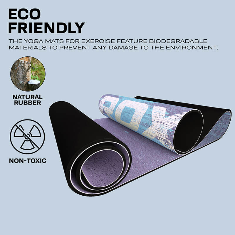 Rdx Sports RDX D10 6mm PU Rubber Yoga Mat