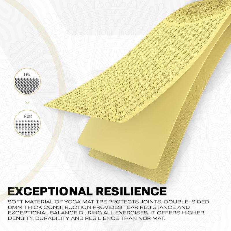 Rdx Sports RDX D10 6mm TPE Yoga Mat