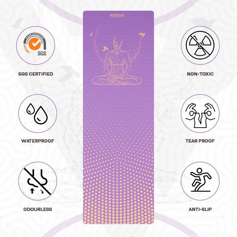 Rdx Sports RDX D2 6mm TPE Yoga Mat