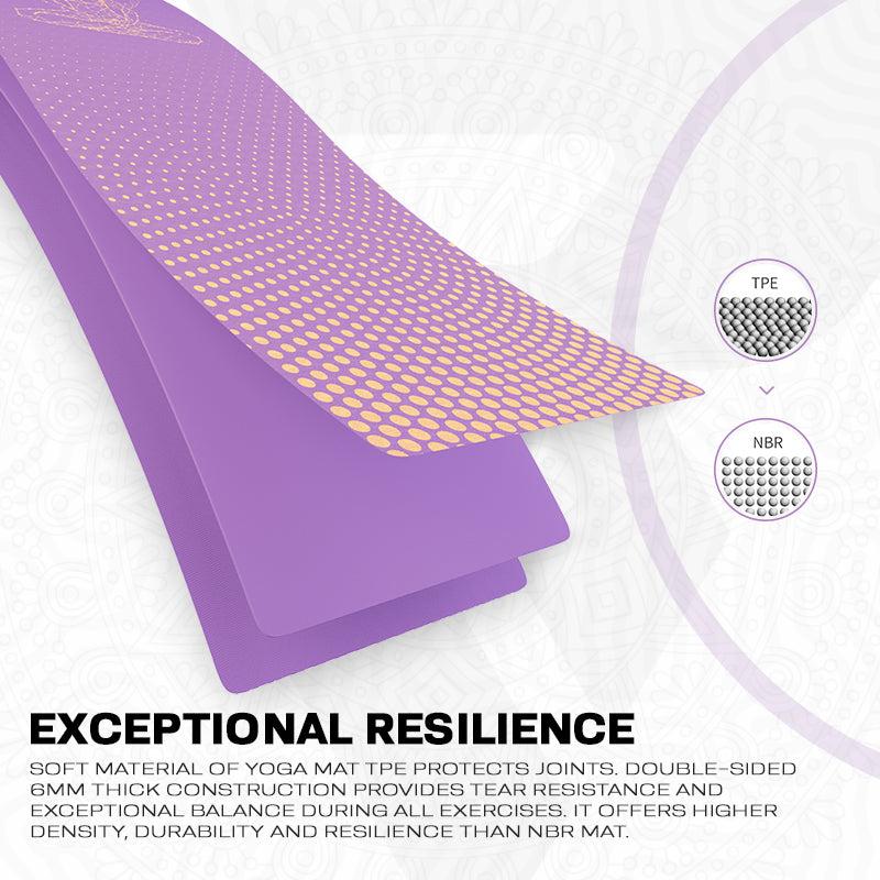 Rdx Sports RDX D2 6mm TPE Yoga Mat