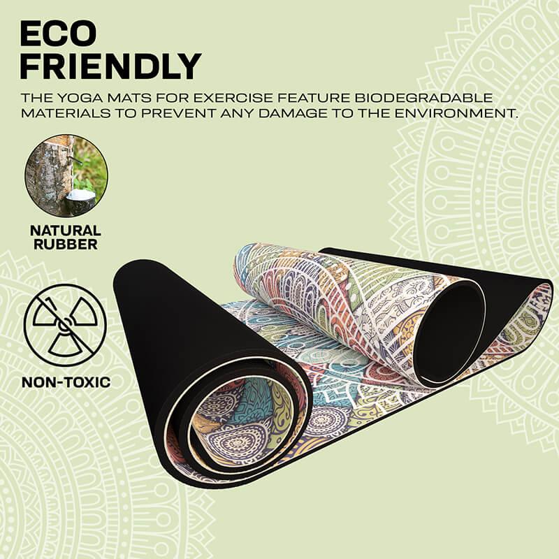 Rdx Sports RDX D3 6mm PU Rubber Yoga Mat