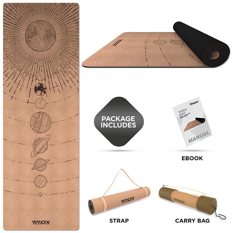 Rdx Sports RDX D4 6mm Cork Yoga Mat
