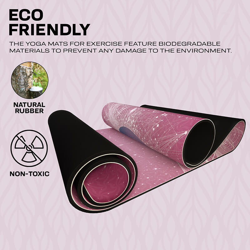 Rdx Sports RDX D4 6mm PU Rubber Yoga Mat