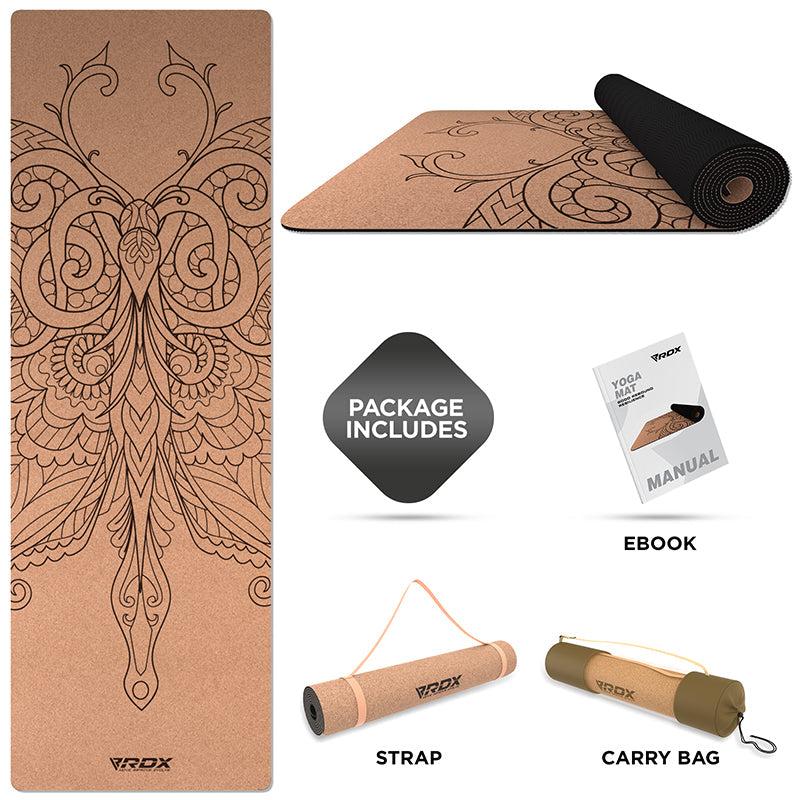 Rdx Sports RDX D5 6mm Cork Yoga Mat