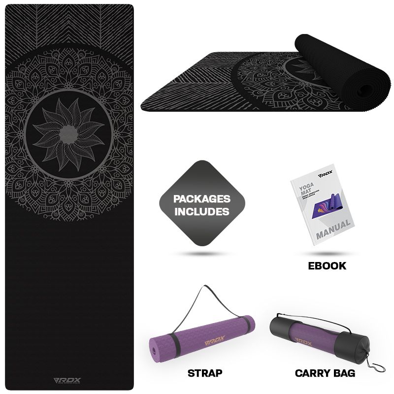 Rdx Sports RDX D5 6mm TPE Yoga Mat