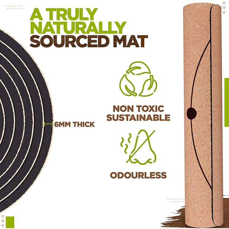 Rdx Sports RDX D6 6mm Cork Yoga Mat