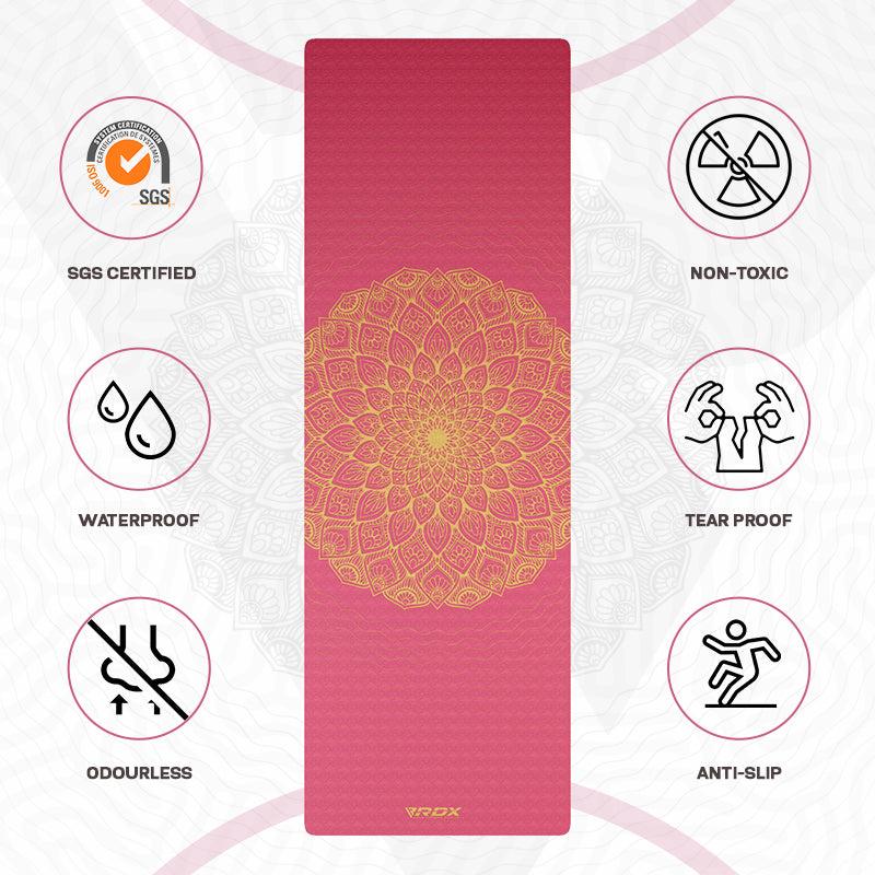 Rdx Sports RDX D7 6mm TPE Yoga Mat