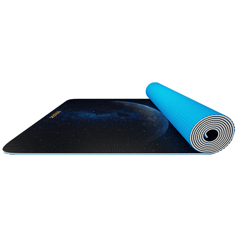 rdx sports RDX D7 Iris 6mm PVC Yoga Mat Blue Dot