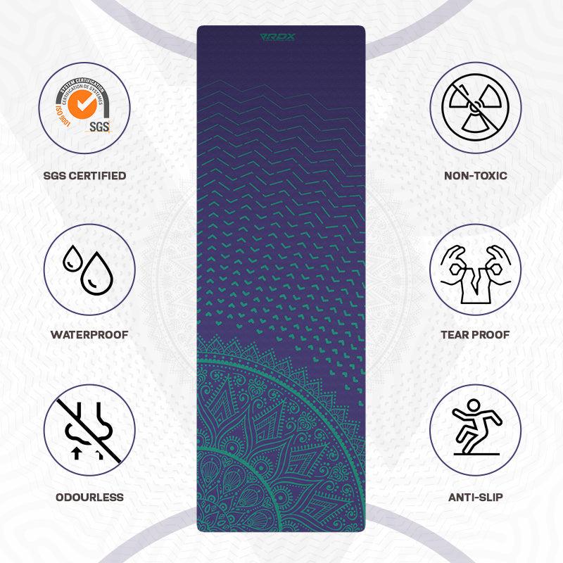 Rdx Sports RDX D8 6mm TPE Yoga Mat