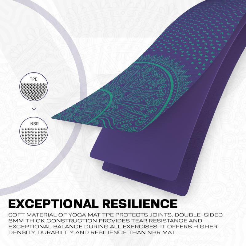 Rdx Sports RDX D8 6mm TPE Yoga Mat