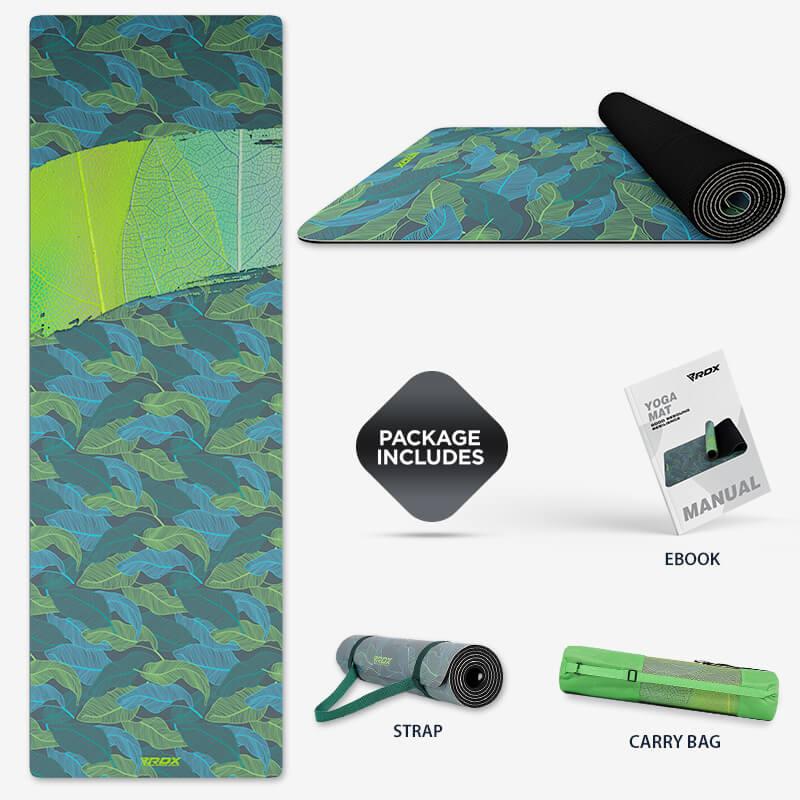 Rdx Sports RDX D9 6mm PU Rubber Yoga Mat