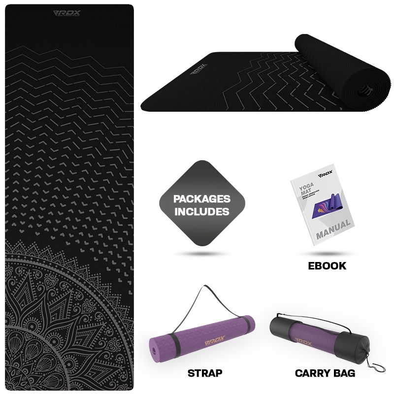 Rdx Sports RDX D9 6mm TPE Yoga Mat