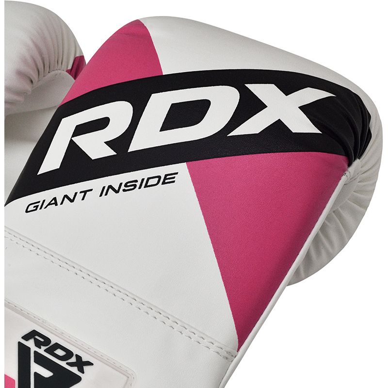 Rdx Sports RDX F10 Boxing Bag Gloves White/Pink