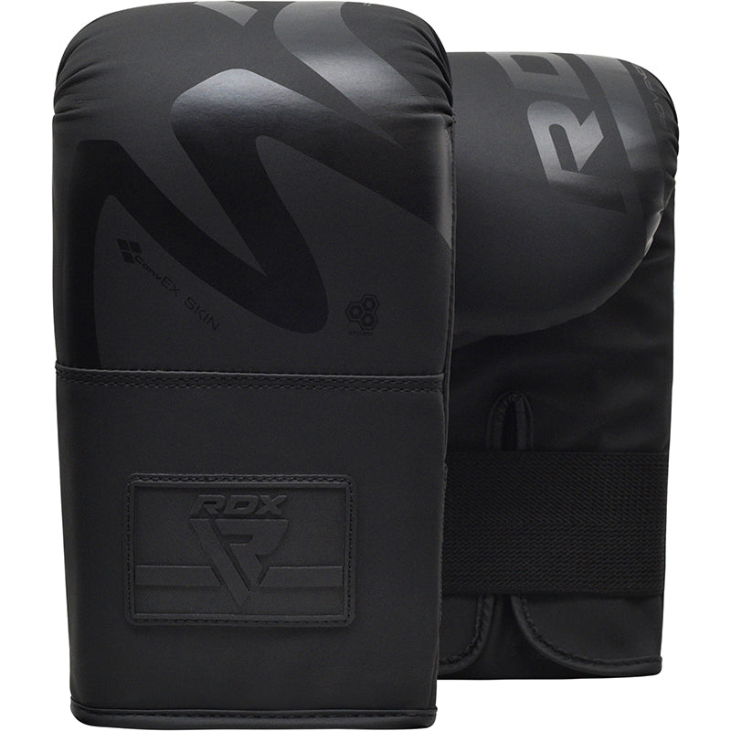 rdx sports RDX F15 Noir Bag Gloves 4oz Black