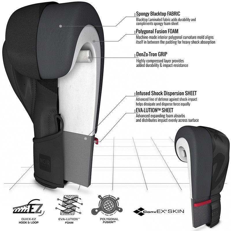 Rdx Sports RDX F15 Noir Boxing Gloves