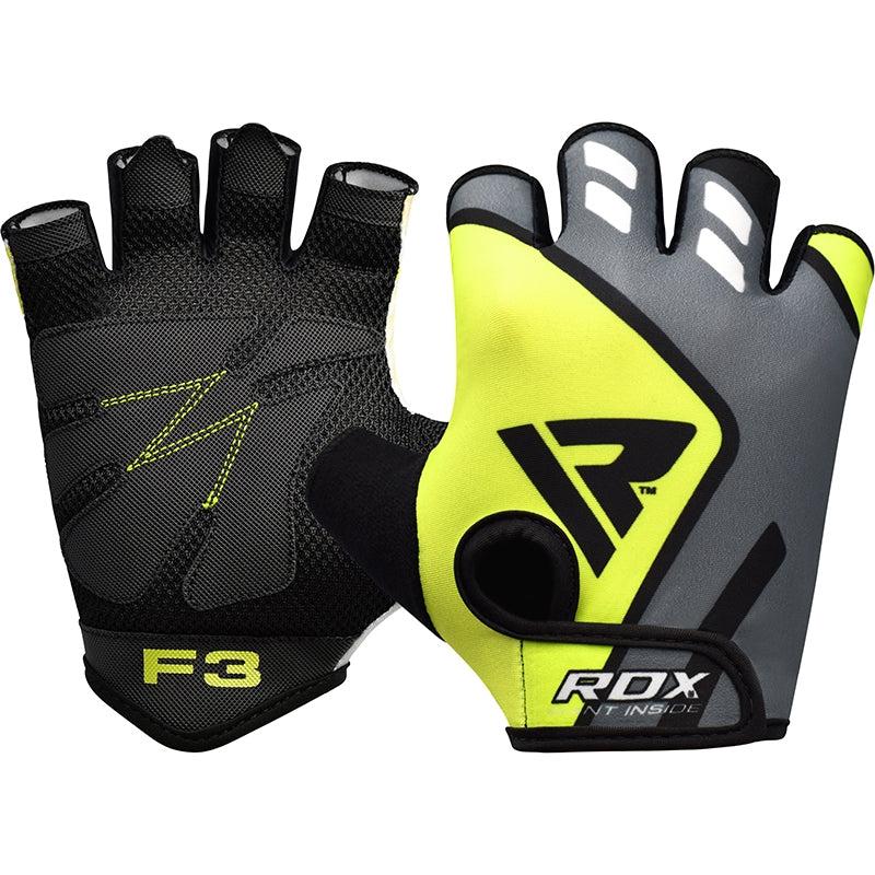 rdx sports RDX F3 Fingerless Weight Lifting Gloves