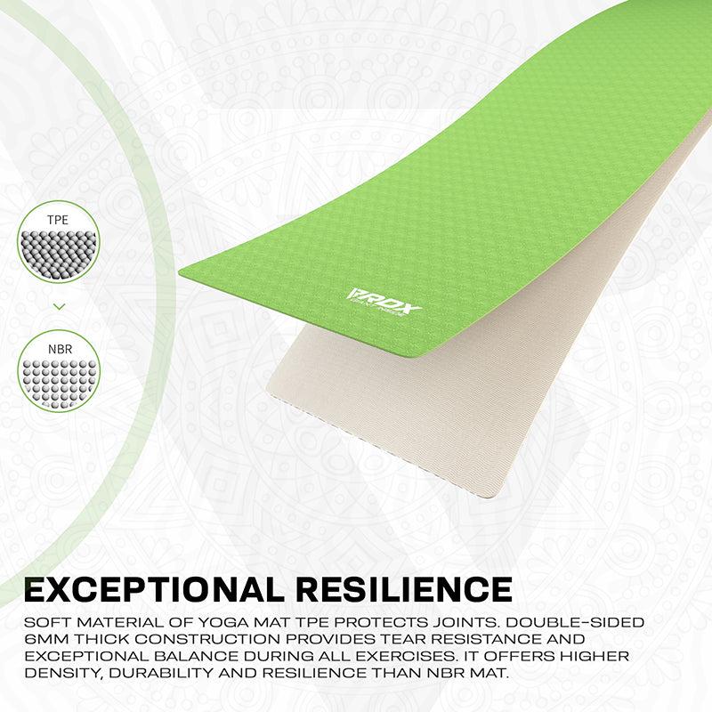 Rdx Sports RDX GN 6mm TPE Yoga Mat