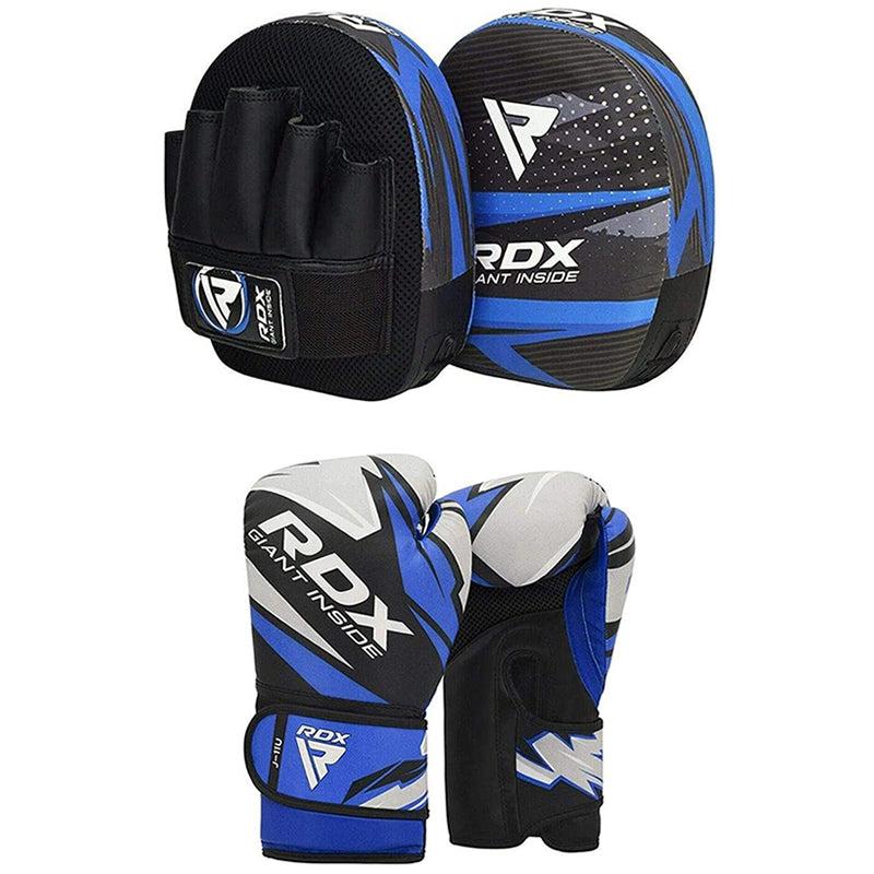 Rdx Sports RDX J11 6oz Boxing Gloves & Focus Pad Set