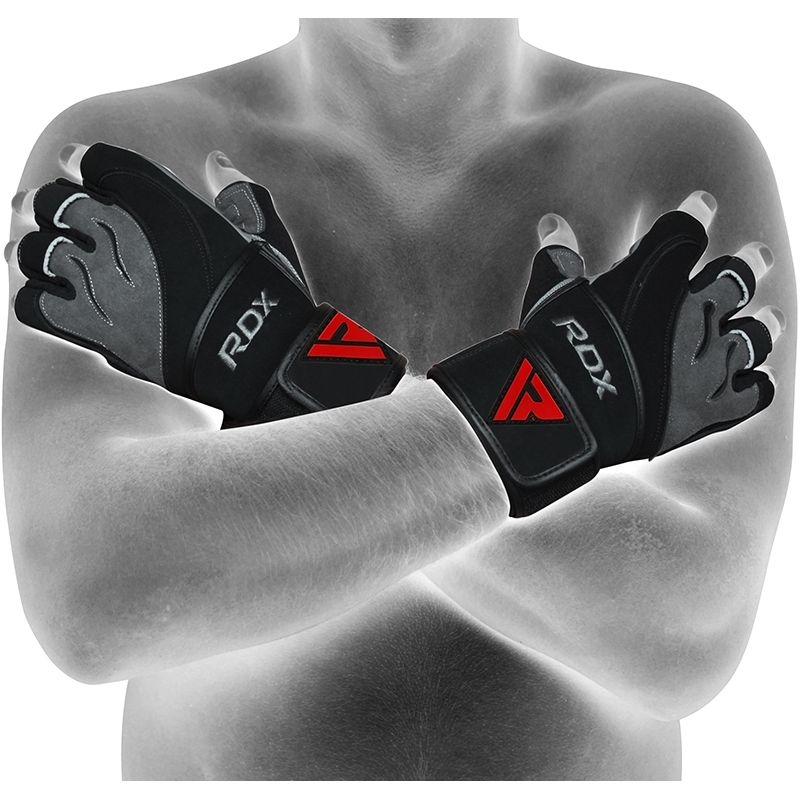Rdx Sports RDX L4 Deepoq Leather Gym Gloves