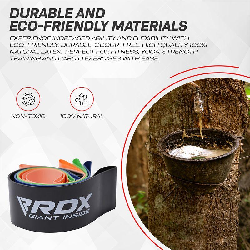 Rdx Sports RDX R1 5-in-1 Resistance Loop Bands Set