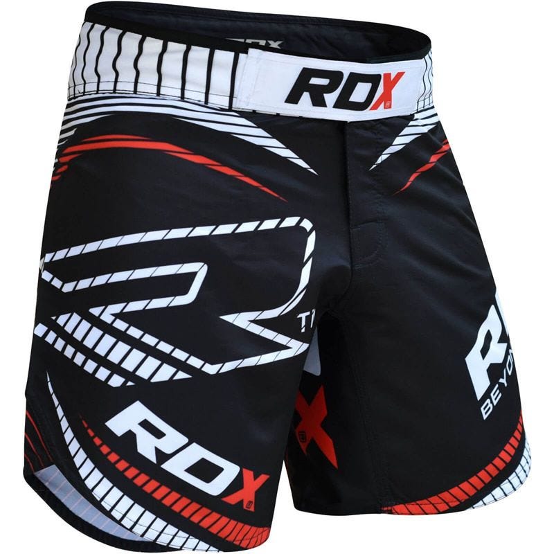 Rdx Sports RDX R1 MMA Shorts Black/Red