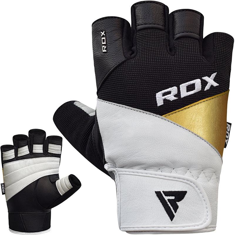 Rdx Sports RDX S11 Leather Gym Workout Gloves