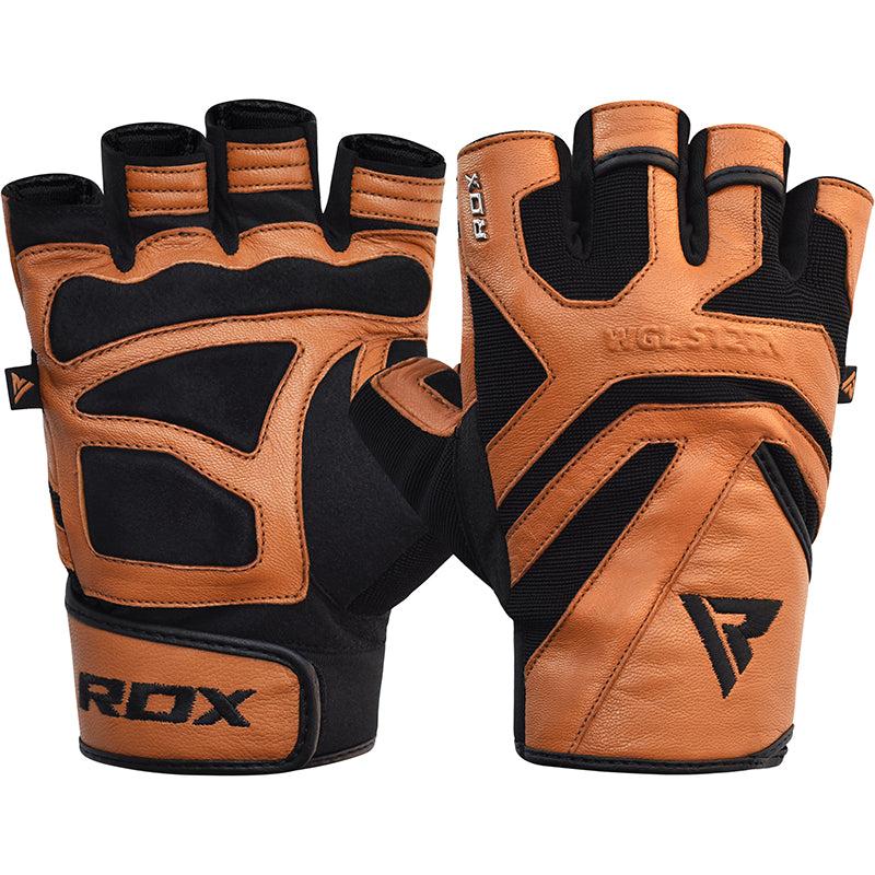 rdx sports RDX S12 Leather Fitness Training Gloves