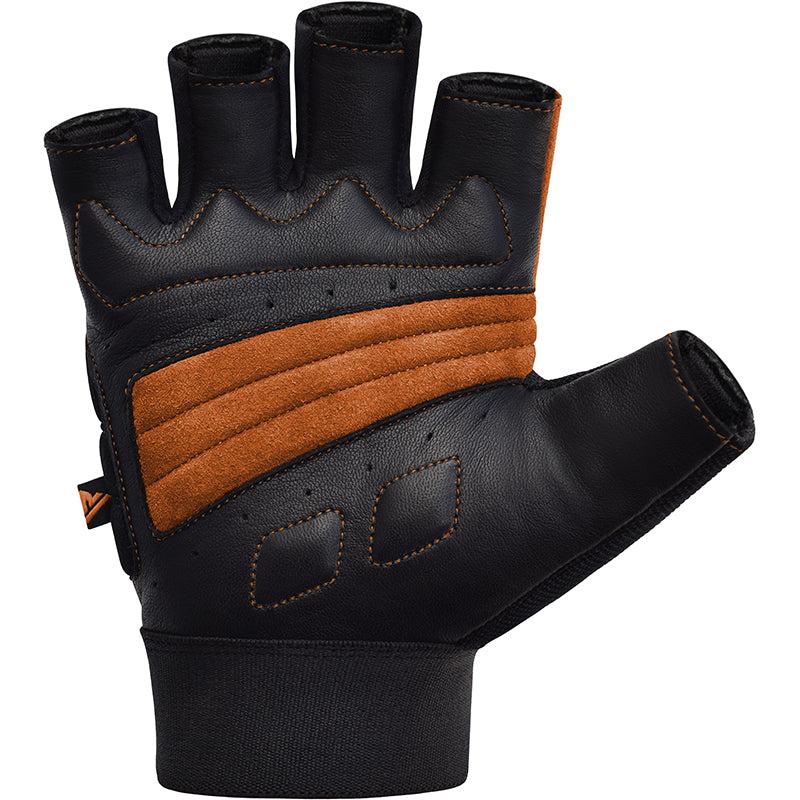 Rdx Sports RDX S14 Leather Gym Gloves