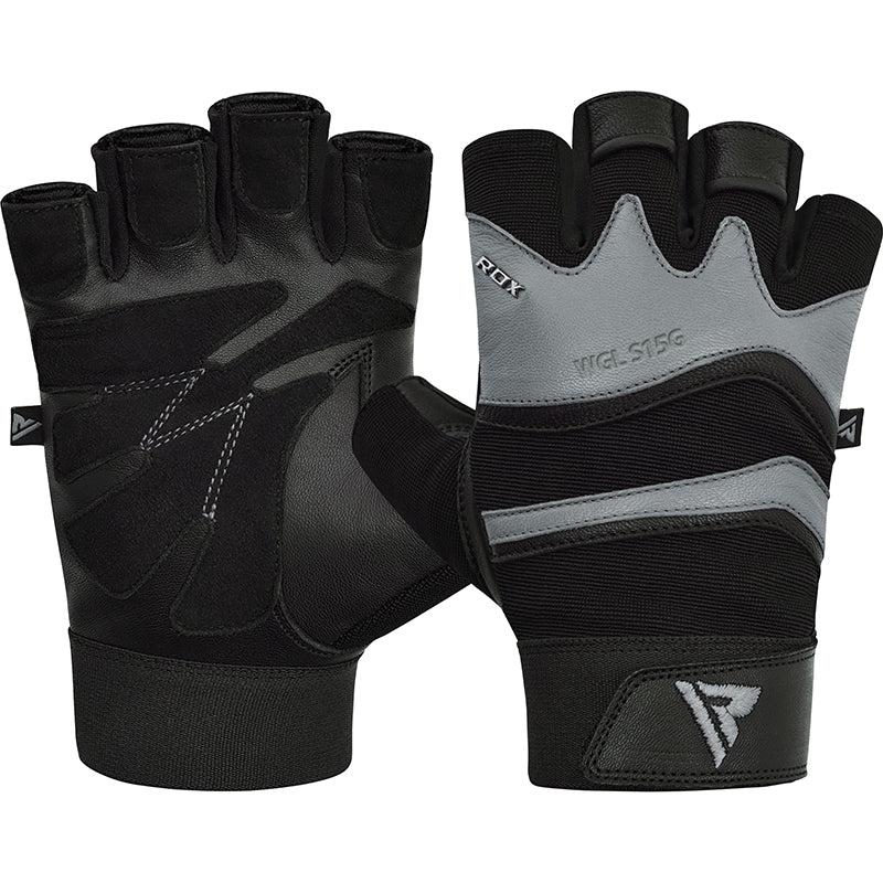Rdx Sports RDX S15 Leather Gym Fitness Gloves