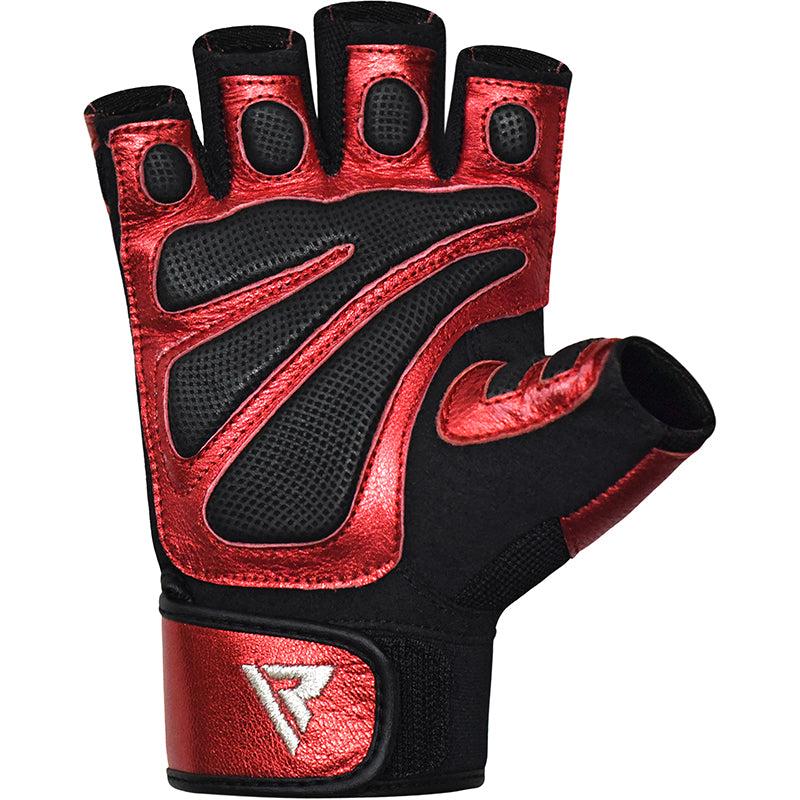Rdx Sports RDX S8 Bold Leather Gym Gloves