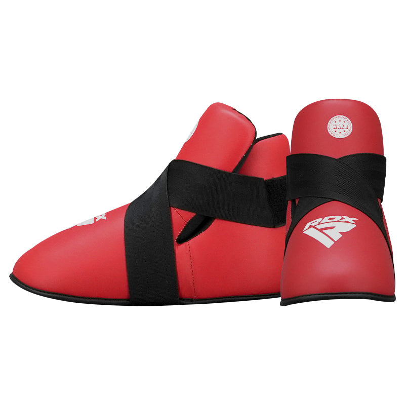 Rdx Sports RDX T1 WAKO Foot Protector Red