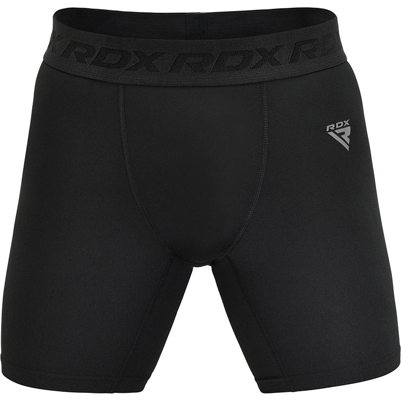 rdx sports RDX T15 Black Compression Shorts