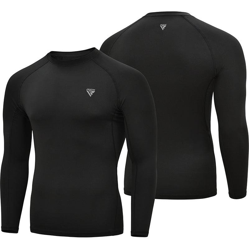Rdx Sports RDX T15 Long Sleeve Black Rash Guard