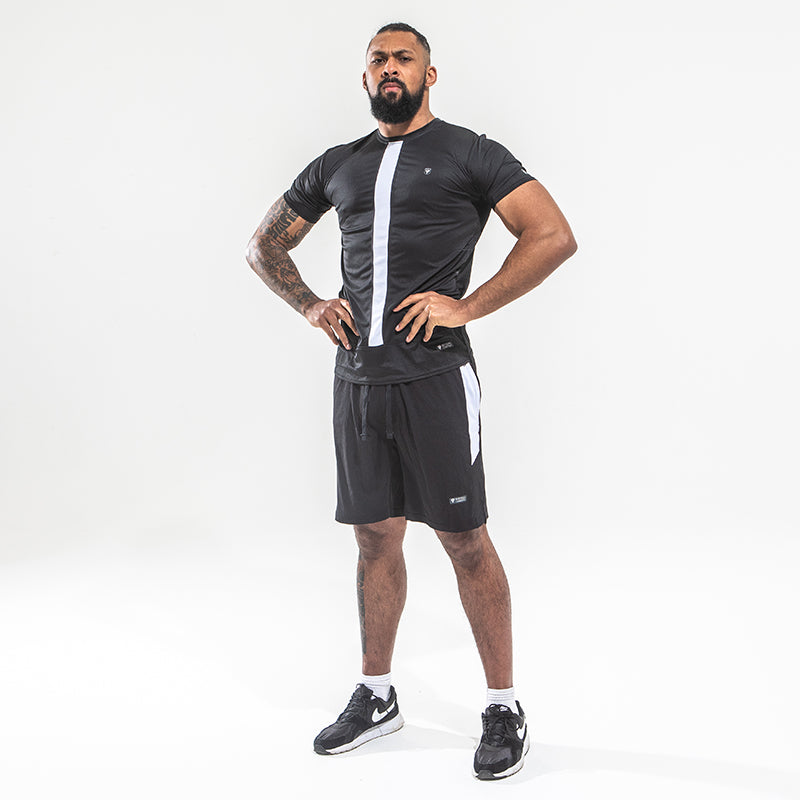 Rdx Sports RDX T15 Nero Black T-Shirt & Shorts Set