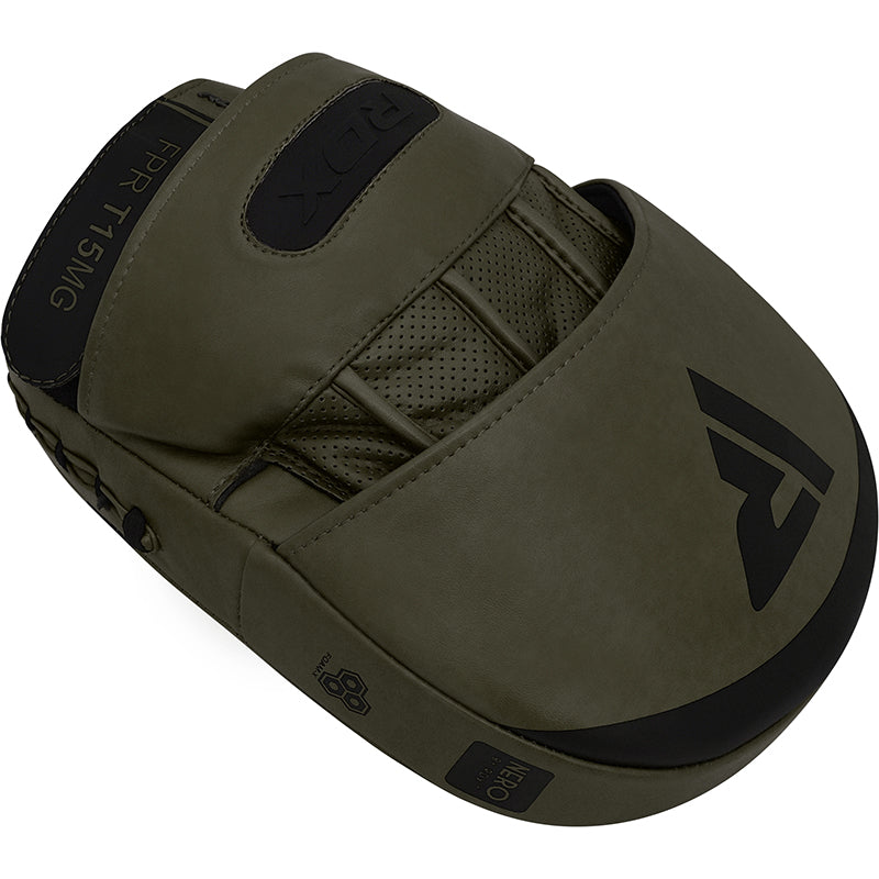 Rdx Sports RDX T15 Nero Matte Green Focus Pads