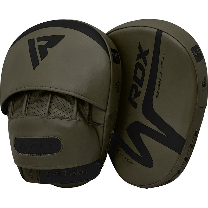 rdx sports RDX T15 Nero Matte Green Focus Pads