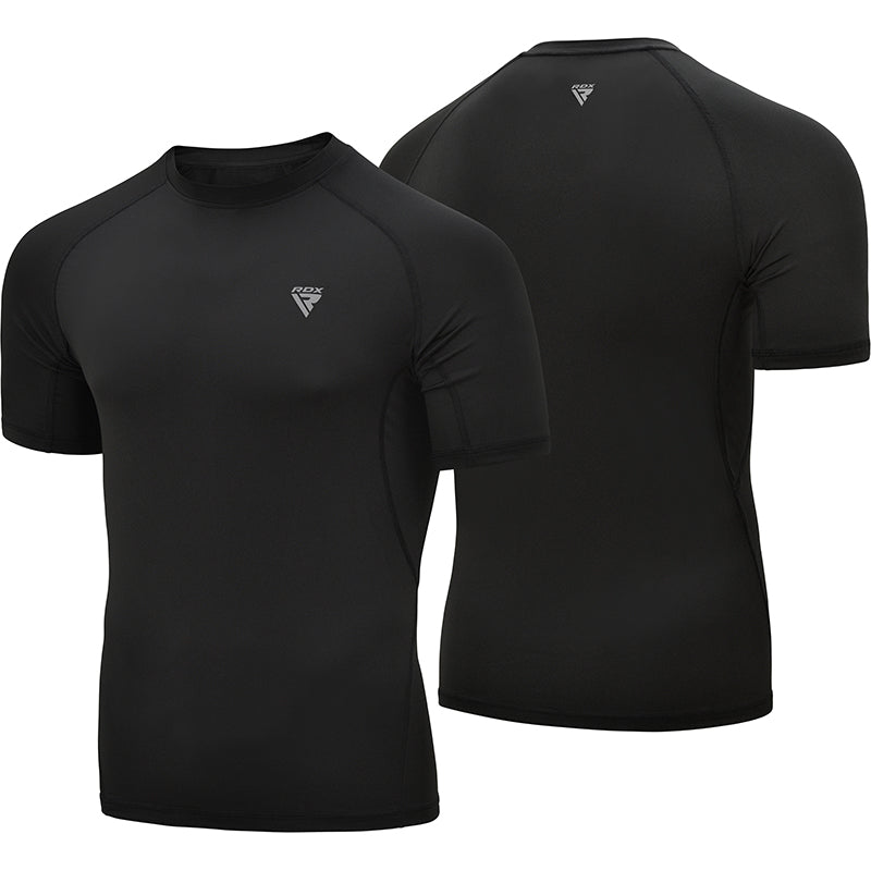 Rdx Sports RDX T15 Short Sleeve Black Rash Guard