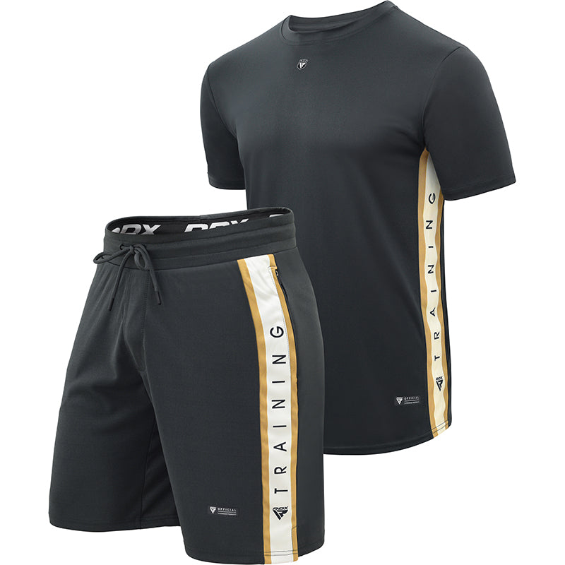 rdx sports RDX T17 Aura Shorts & T-Shirt Bundle