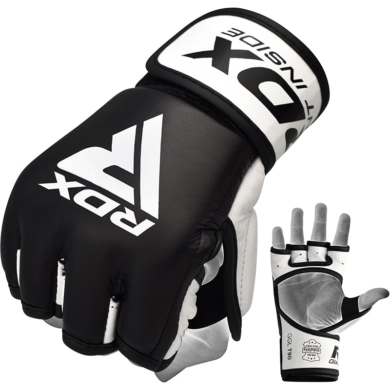 Rdx Sports RDX T9 Hearse Leather MMA Gloves