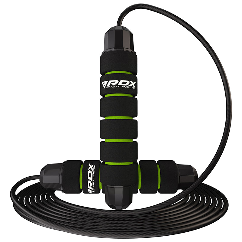 rdx sports RDX W1 Jump Rope With Foam Handles rdx sports RDX W1 Jump Rope With Foam Handles