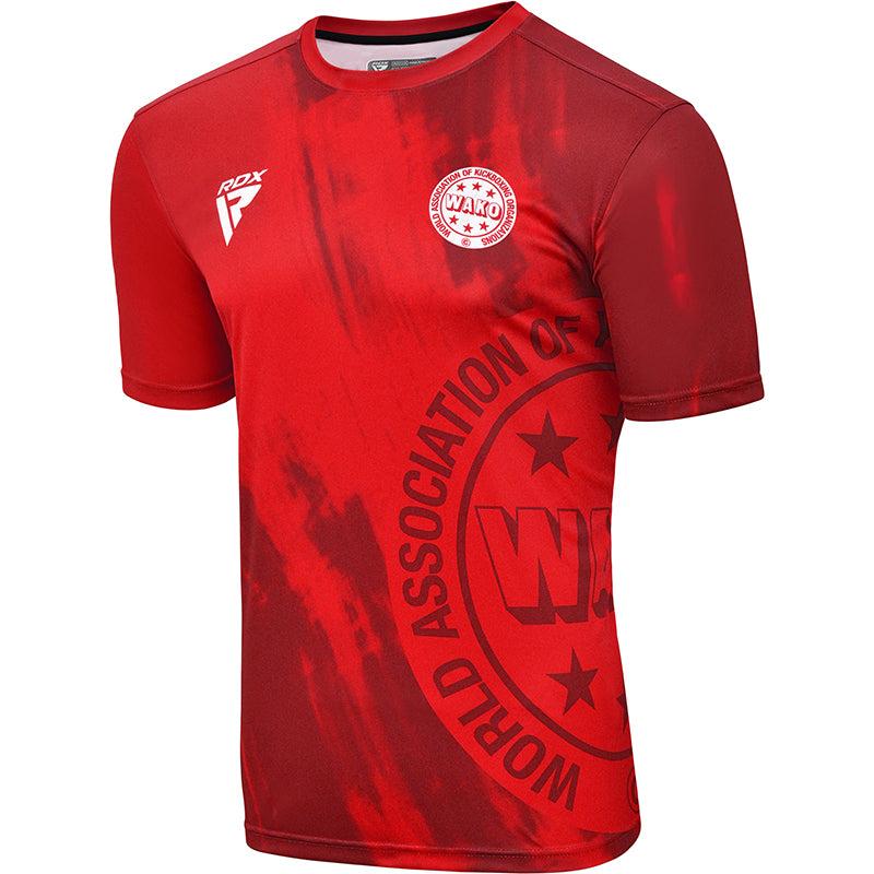 rdx sports RDX WAKO T-SHIRTS T1 Red