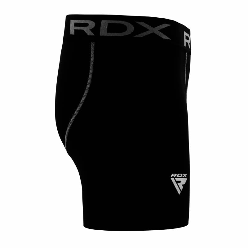 Rdx Sports RDX X5 Black Compression Shorts