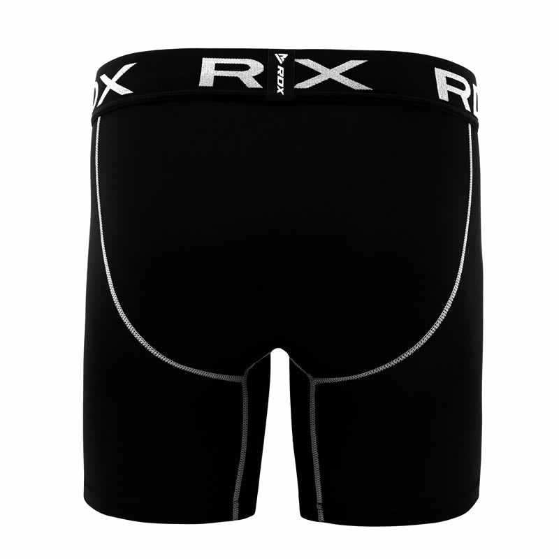 Rdx Sports RDX X5 Black Compression Shorts