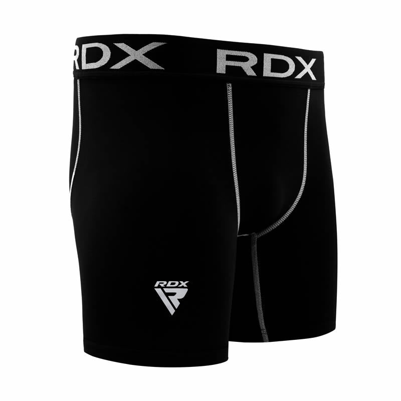 rdx sports RDX X5 Black Compression Shorts