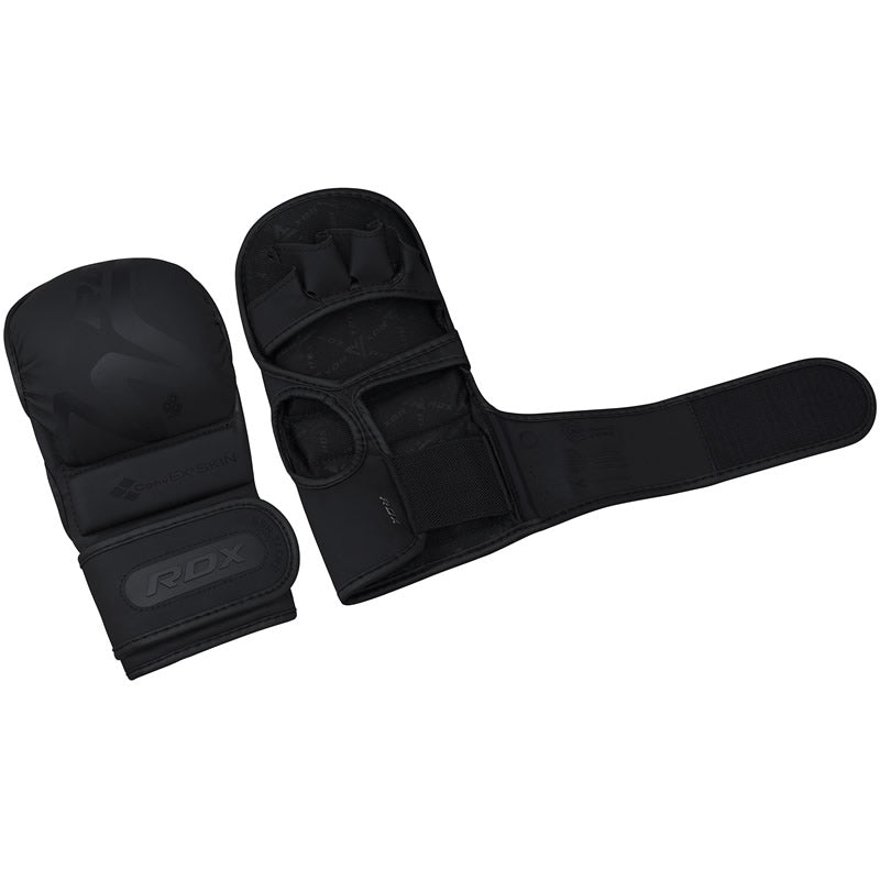 Rdx Sports RDX T15 Noir Hybrid Mma Grappling Gloves With Best Knuckle Protection