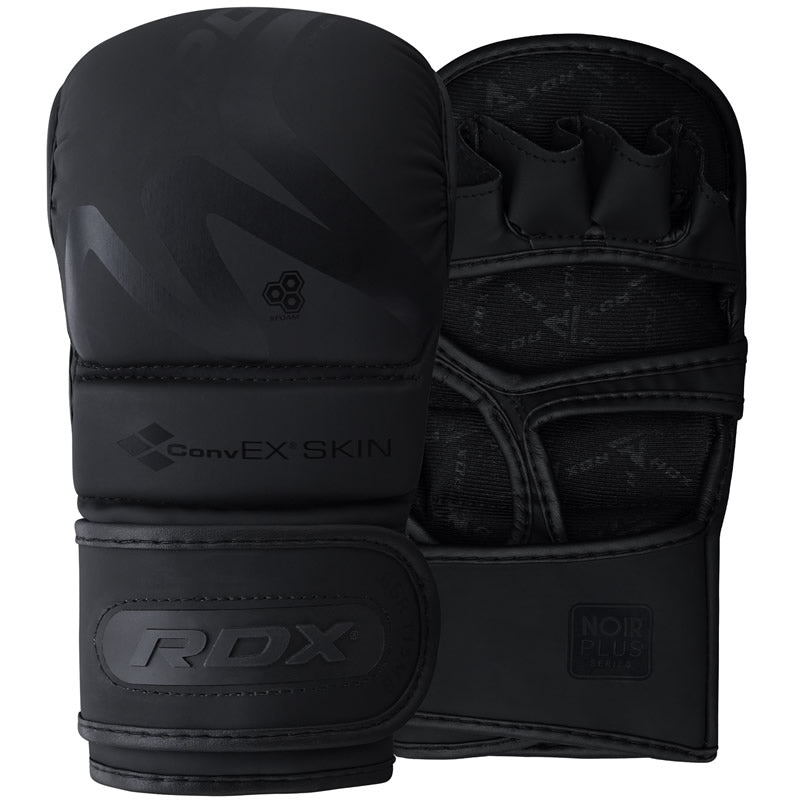 rdx sports RDX T15 Noir Hybrid Mma Grappling Gloves With Best Knuckle Protection