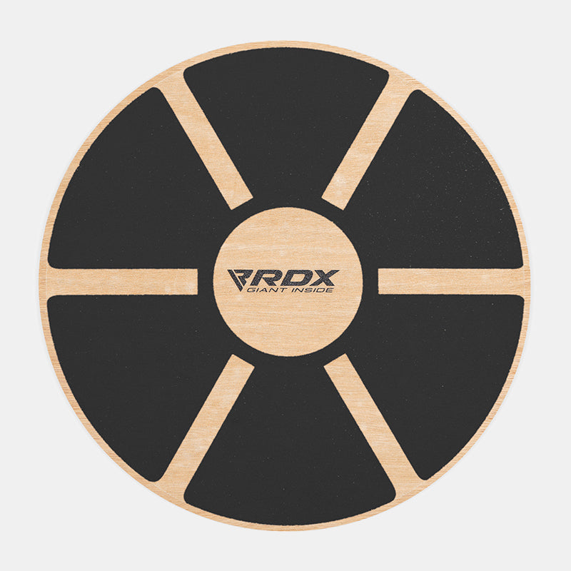 rdx sports RDX W1 Wooden Wobble Round Balance Board