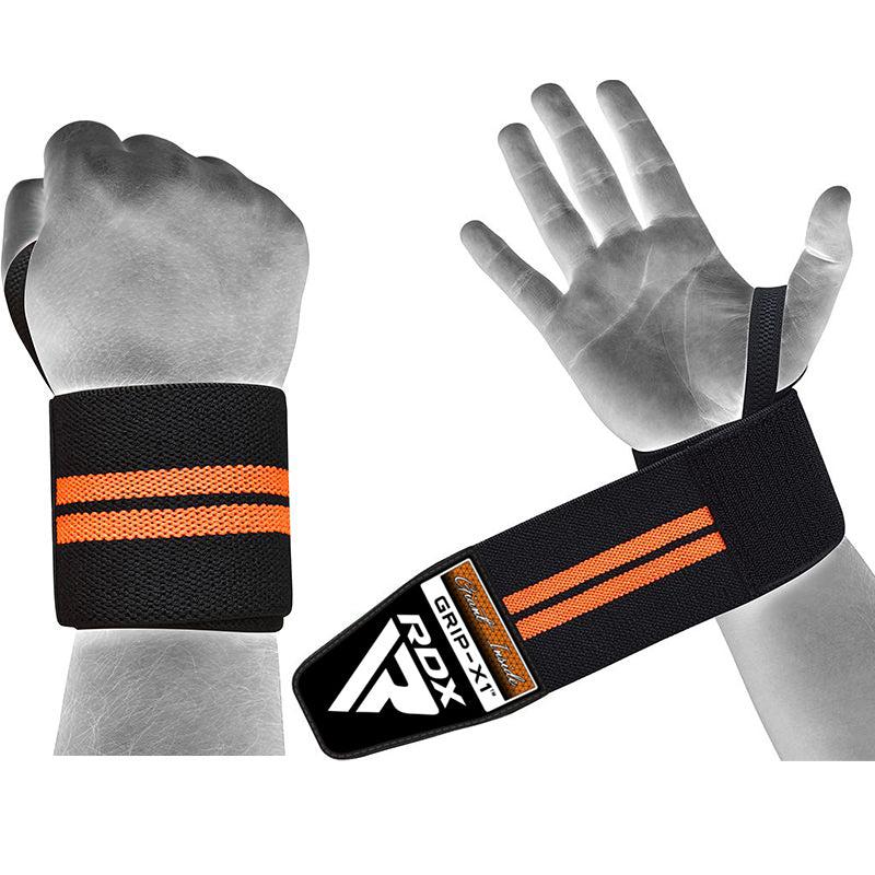 Rdx Sports RDX W3 IPL USPA Approved Powerlifting Wrist Support Wraps With Thumb Loops OEKO-TEX Standard 100 Certified
