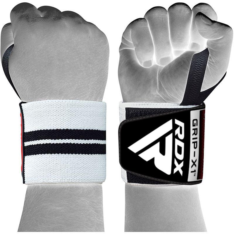 Rdx Sports RDX W3W Weight Lifting Wrist Support Wraps With Thumb Loops Oeko-Tex Standard 100 Certified
